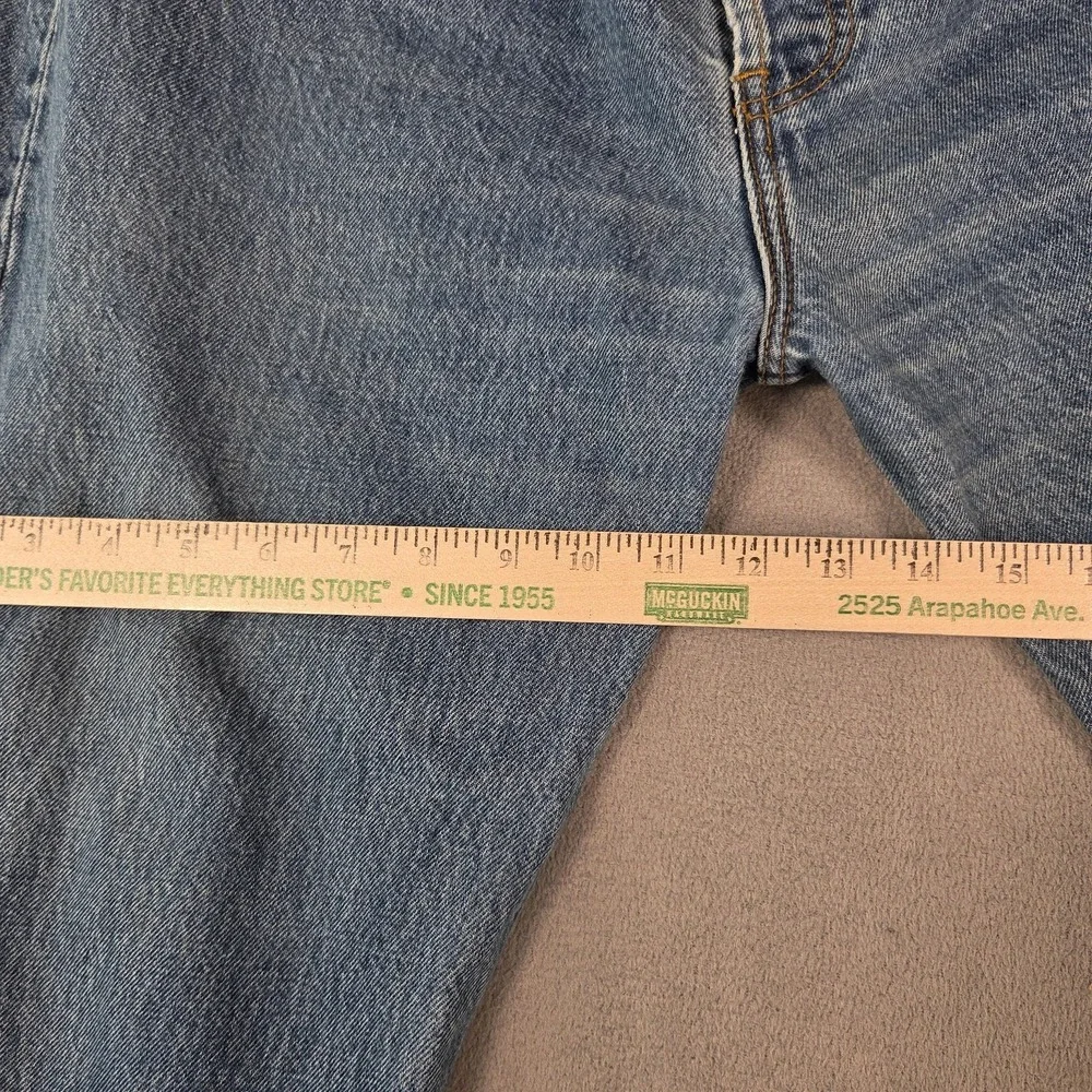 Vintage Levis 501 Jeans Mens High Rise Button Made USA‎ 90s Fits 32x26 Altered